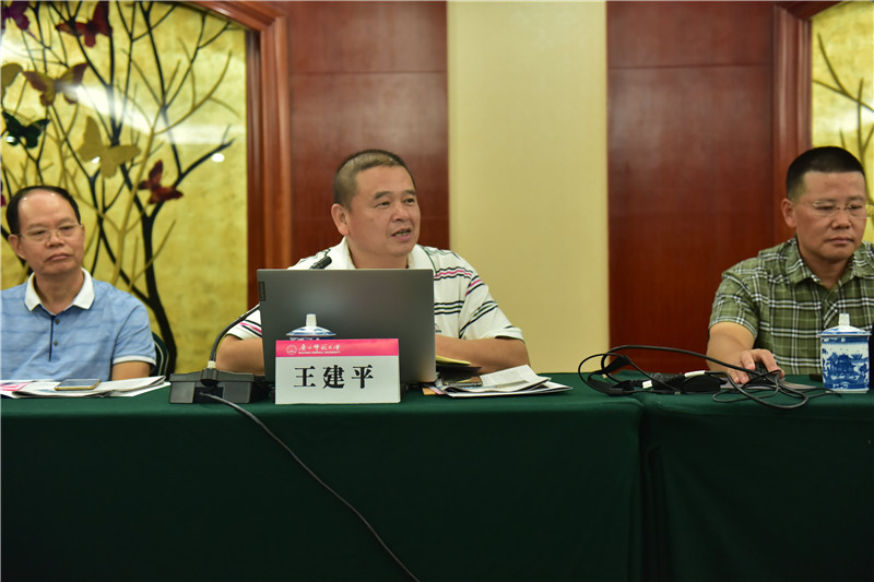廣西社會科學(xué)院文化研究所所長、研究員王建平發(fā)言（郭倩 攝）.JPG